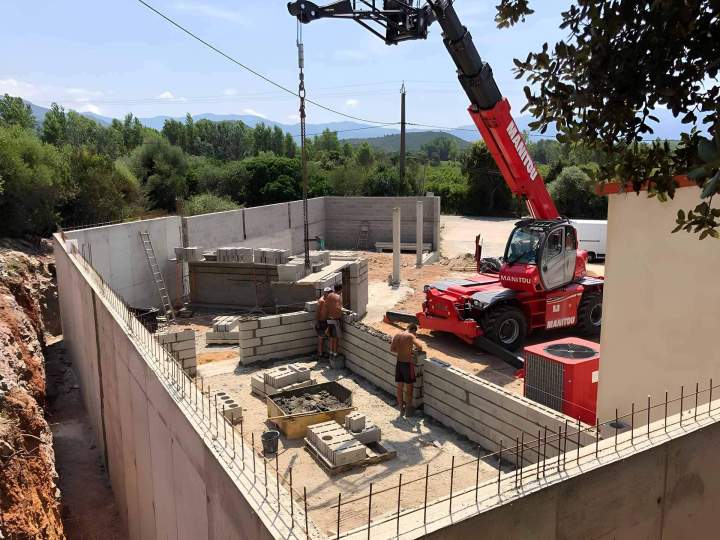 Travaux de maçonnerie générale Saint-Florent