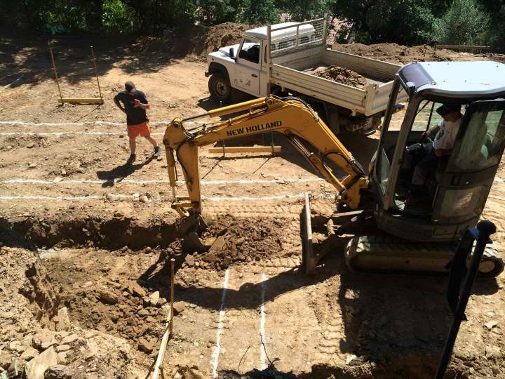 Préparation du sol avant toute construction ou aménagement